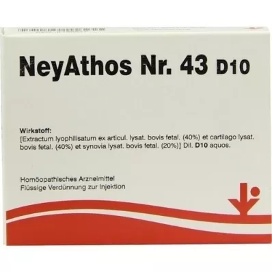 NEYATHOS No.43 D 10 Ampulla, 5X2 ml