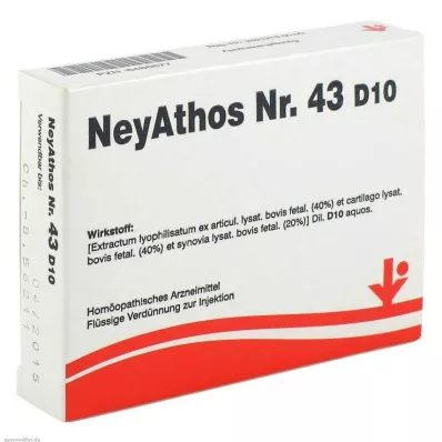 NEYATHOS No.43 D 10 Ampulla, 5X2 ml