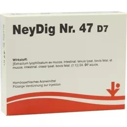 NEYDIG No.47 D 7 ampullák, 5X2 ml