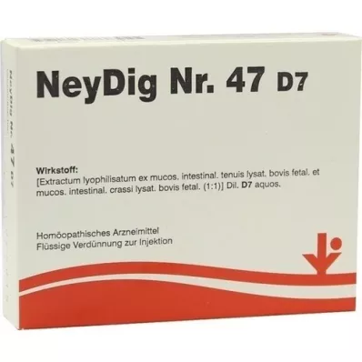 NEYDIG No.47 D 7 ampullák, 5X2 ml