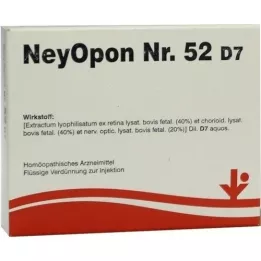 NEYOPON No.52 D 7 ampullák, 5X2 ml