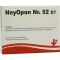 NEYOPON No.52 D 7 ampullák, 5X2 ml