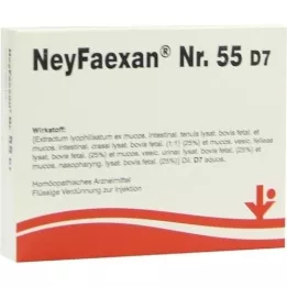 NEYFAEXAN No.55 D 7 ampullák, 5X2 ml