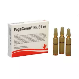 FEGACOREN No.61 D 7 ampullák, 5X2 ml