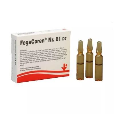 Fegacoren 61 D 7 ampulla, 5X2 ml