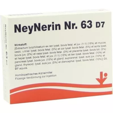 NEYNERIN No.63 D 7 ampullák, 5X2 ml