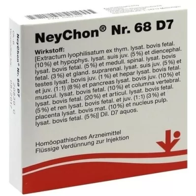 NEYCHON 68 D 7 ampullák, 5X2 ml