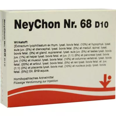 Neychon No.68 D 10 ampulla, 5X2 ml