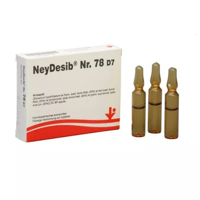 Neydesib No.78 D 7 ampulla, 5X2 ml