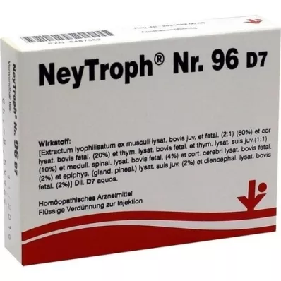 NEYTROPH No.96 D 7 ampullák, 5X2 ml