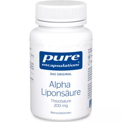 PURE ENCAPSULATIONS Alfa-liponsav kapszula, 60 kapszula