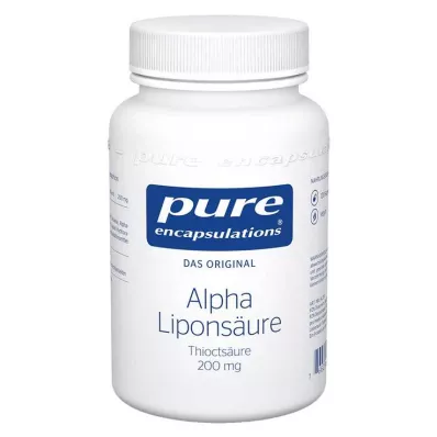 PURE ENCAPSULATIONS Alfa-liponsav kapszula, 120 kapszula