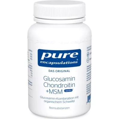 PURE ENCAPSULATIONS Glükozamin+Kondr.+MSM kapszula, 60 db