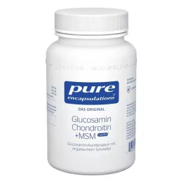 PURE ENCAPSULATIONS Glükozamin+Kondr.+MSM kapszula, 60 db