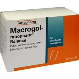 MACROGOL-ratiopharm Balance Plv.z.H.e.L.z.Einn., 30 db