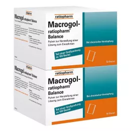 MACROGOL-ratiopharm Balance Plv.z.H.e.L.z.Einn., 100 db