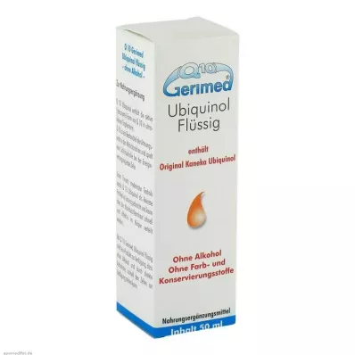 Q10 GERIMED Ubiquinol folyadék, 50 ml