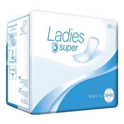 PARAM LADIES Inkontinencia betétek Basis super, 28 db