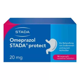 OMEPRAZOL STADA protect 20 mg bélsavmentes bevont tabletta, 14 db
