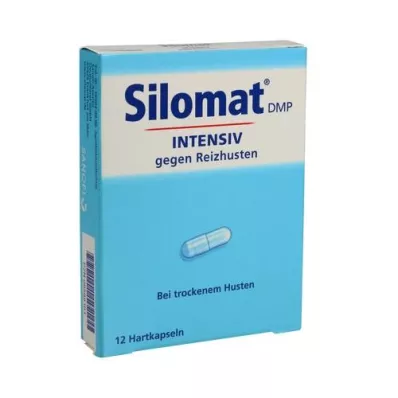 SILOMAT DMP intenzív irritáció elleni köhögés elleni kemény kapszula, 12 db