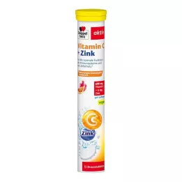 DOPPELHERZ C-vitamin+cink pezsgőtabletta, 15 db