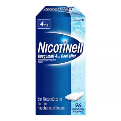 NICOTINELL Cool Mint rágógumi 4 mg, 96 db NICOTINELL Cool Mint rágógumi 4 mg, 96 db