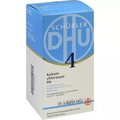 BIOCHEMIE DHU 4 Kalium chloratum D 6 tabletta, 420 db