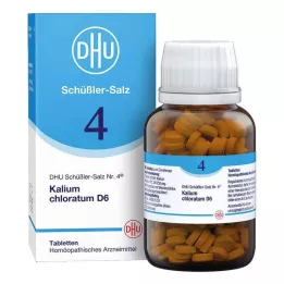 BIOCHEMIE DHU 4 Kalium chloratum D 6 tabletta, 420 db