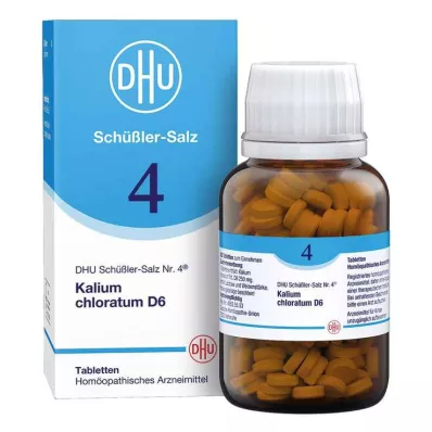 BIOCHEMIE DHU 4 Kalium chloratum D 6 tabletta, 420 db