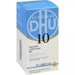 BIOCHEMIE DHU 10 Natrium sulphuricum D 6 tabletta, 420 db