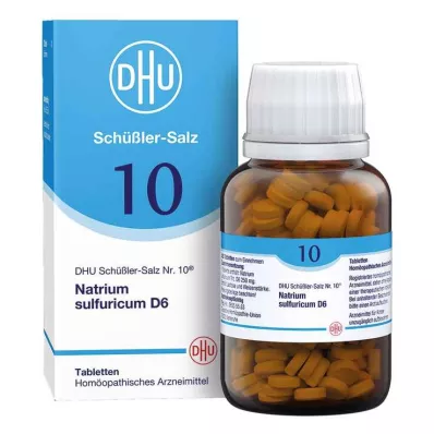 DHU Schüßler só No. 10 nátrium sulfuricum D6 tabletta, 420 db