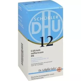 BIOCHEMIE DHU 12 Calcium sulphuricum D 6 tabletta, 420 db