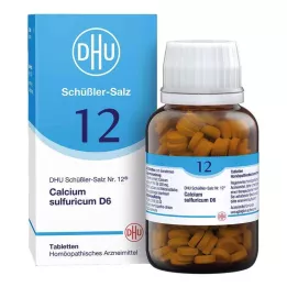 BIOCHEMIE DHU 12 Calcium sulphuricum D 6 tabletta, 420 db