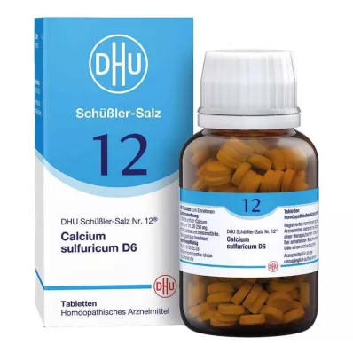 BIOCHEMIE DHU 12 Calcium sulphuricum D 6 tabletta, 420 db