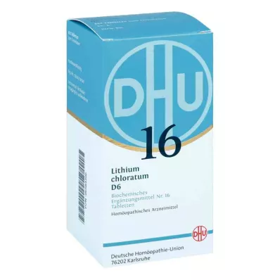 BIOCHEMIE DHU 16 Lithium chloratum D 6 tabletta, 420 db
