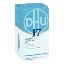 BIOCHEMIE DHU 17 Manganum sulphuricum D 12 tbl, 420 db