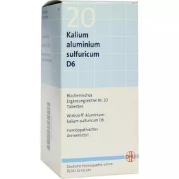 BIOCHEMIE DHU 20 Kálium alumínium kén.D 6 tabletta, 420 db