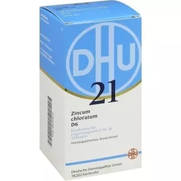 BIOCHEMIE DHU 21 Zincum chloratum D 6 tabletta, 420 db