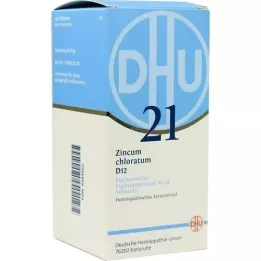 BIOCHEMIE DHU 21 Zincum chloratum D 12 tabletta, 420 db