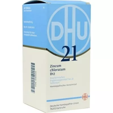 BIOCHEMIE DHU 21 Zincum chloratum D 12 tabletta, 420 db