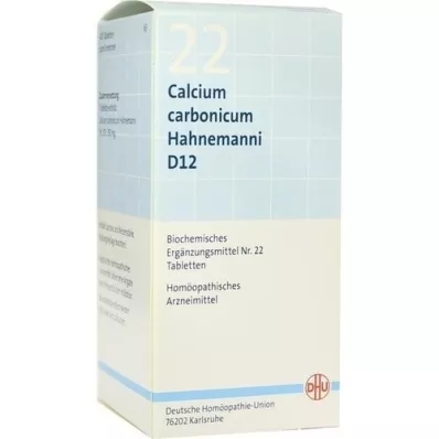 BIOCHEMIE DHU 22 Calcium carbonicum D 12 tabletta, 420 db