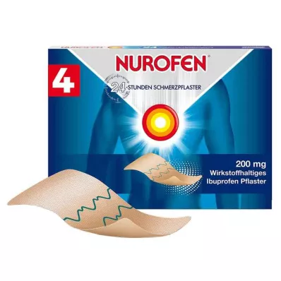 NUROFEN 24 órás fájdalomcsillapító 200 mg, 4 db