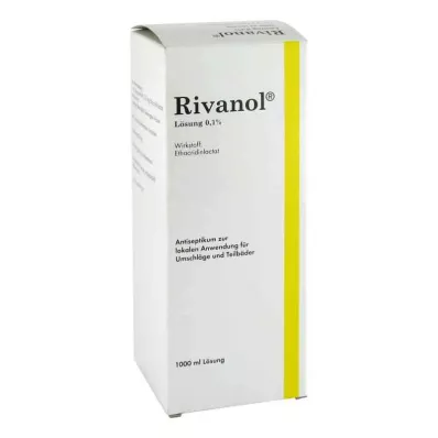 RIVANOL 0,1%-os oldat, 1000 ml