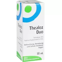 THEALOZ Duo szemcsepp, 10 ml