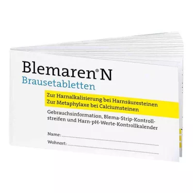 BLEMAREN N Ellenőrző naptár tesztcsíkok, 27 db