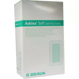 ASKINA Puha sebkötszer 9x15 cm steril, 40 db
