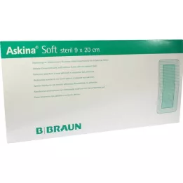 ASKINA Puha sebkötszer 9x20 cm steril, 30 db