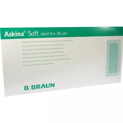 ASKINA Puha sebkötszer 9x20 cm steril, 30 db ASKINA Puha sebkötszer 9x20 cm steril, 30 db