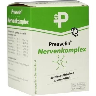 PRESSELIN Nerve Complex tabletta, 200 db