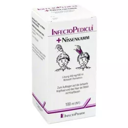 INFECTOPEDICUL Oldat + nit fésű, 100 ml